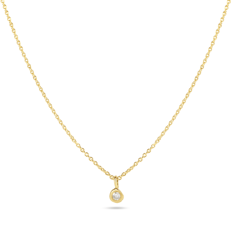 Teeny Diamond Choker Necklace