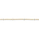Stone and Strand 10K Yellow Gold Teeny Diamond Drizzle Bracelet Close Up Image