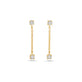 Stone and Strand 10K Yellow Gold Teeny Diamond Drizzle Drops Front Image