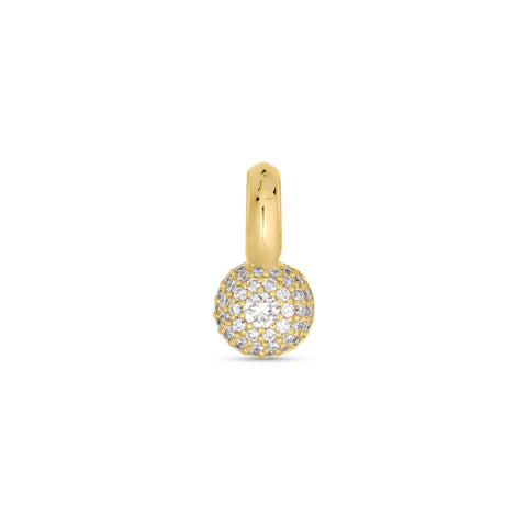 Stone and Strand 14K Yellow Gold Tenembaum Diamond Charm Front Image