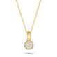 Stone and Strand 14K Yellow Gold Tenembaum Diamond Necklace Front Image