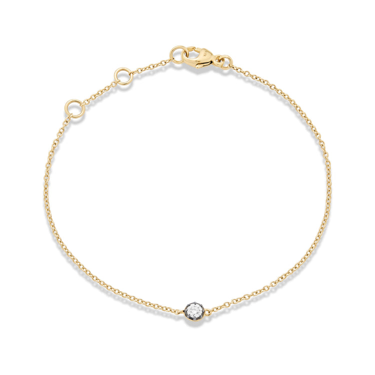 Stone and Strand 10K Yellow Gold The Alibi Diamond Bracelet Front Image