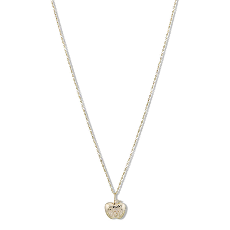 Stone and Strand 14K Yellow Gold The Big Apple Necklace Front Image