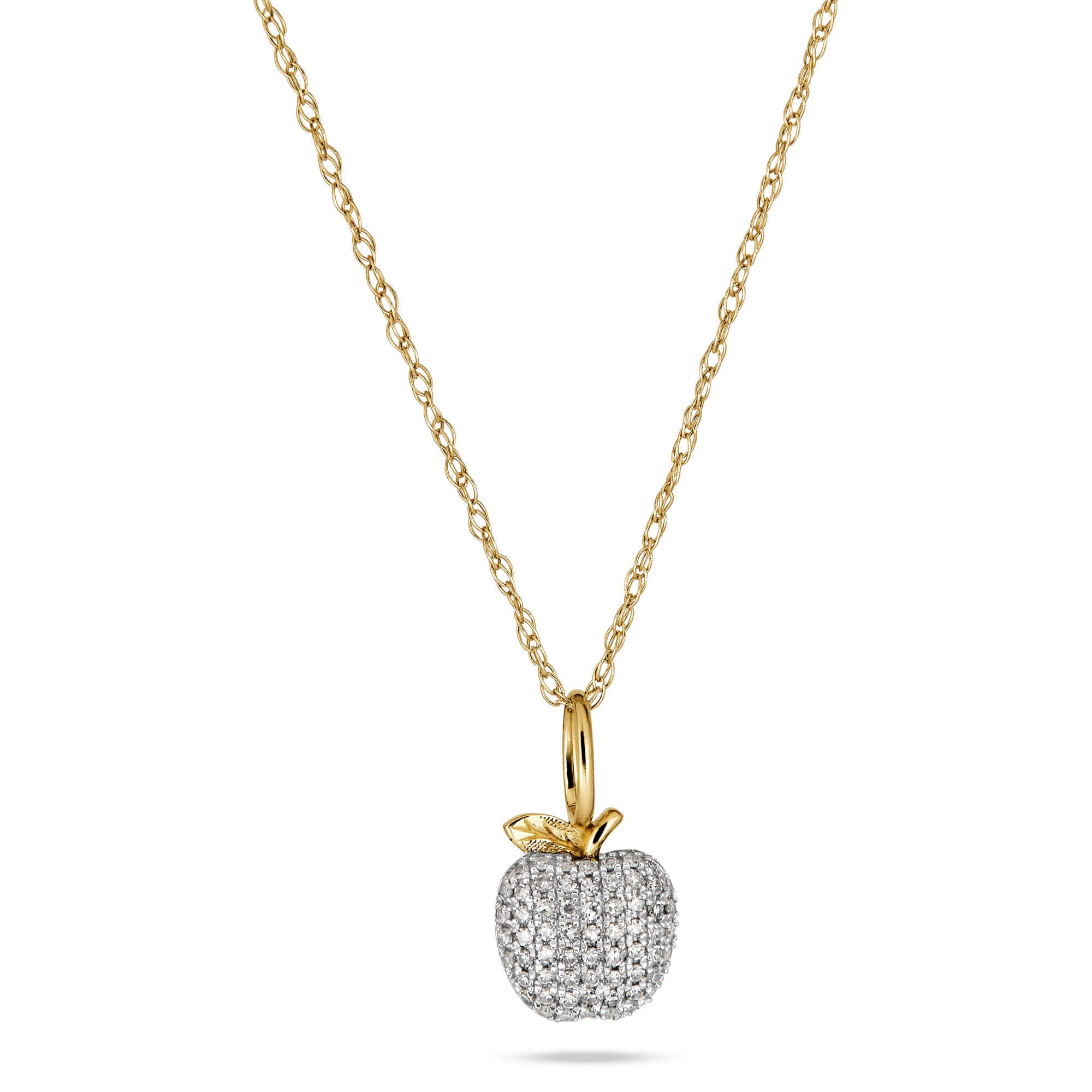 【STONE AND STRAND】ビッグアップル ネックレス ダイヤモンド付 The Pave Big Apple Charm – STONE AND STRAND