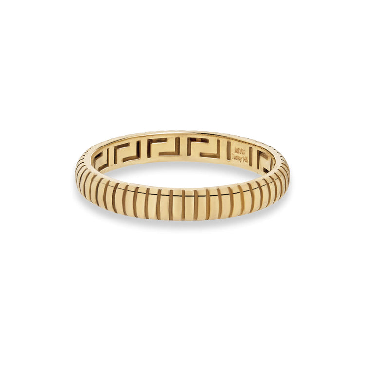 Stone and Strand 14K Yellow Gold The Cher Gold Ring Rear Image