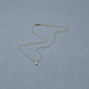 Stone and Strand 14K Yellow Gold The Essential Dainty Diamond Solitaire Necklace Editorial Image