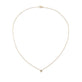 Stone and Strand 14K Yellow Gold The Essential Diamond Solitaire Necklace Front Image
