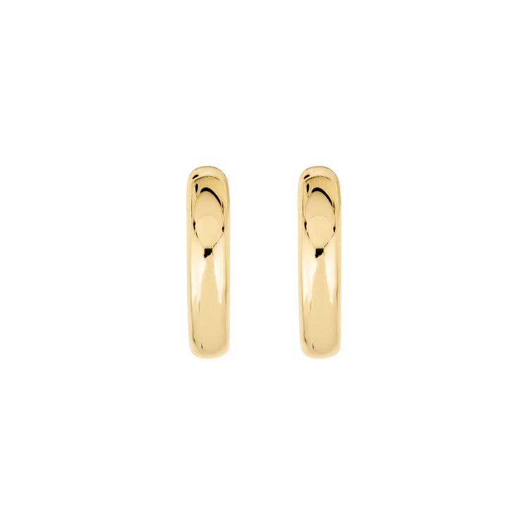 Stone and Strand 14K Yellow Gold The Essential Gold Hoop Front Image