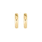 Stone and Strand 14K Yellow Gold The Essential Gold Hoop Front Image