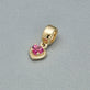 Stone and Strand 14K Yellow Gold The Heart Of It Pink Topaz Bead Editorial Image