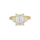 Stone and Strand 14K Yellow Gold The Lab-Created Hera Ring Front Image