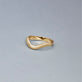 Stone and Strand 14K Yellow Gold The Tina Ring Editorial Image