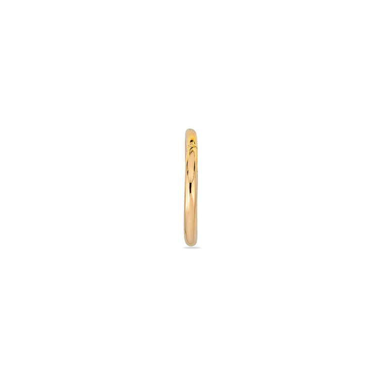 Stone and Strand 14K Yellow Gold Thin Clicker Front Image
