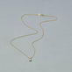Stone and Strand 14K Yellow Gold Tiny Diamond Choker Editorial Image