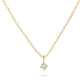 Stone and Strand 14K Yellow Gold Tiny Diamond Choker Close Up Image