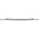 Stone and Strand 14K Yellow Gold Teeny Pave Diamond Bar Bracelet Close Up Image
