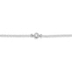 Stone and Strand 10K White Gold Tiny Round Diamond Bracelet Close Up Image