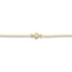Stone and Strand 10K Yellow Gold Tiny Round Diamond Bracelet Close Up Image