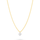 Stone and Strand 14K Yellow Gold Teeny Twinkle LAB-Created Diamond Choker Front Image