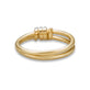Twinkling Twine Pavé Duo Ring