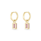 Tourmaline Diamond Huggies