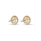 Stone and Strand 10K Yellow Gold Uncorked Pave Studs Rear Image