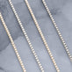 Still life image of Unflippable Tennis Necklace in White Gold and Yellow Gold