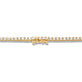Stone and Strand 14K Yellow Gold Unflippable Tennis Necklace Clasp Image