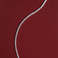 Stone and Strand 14K White Gold  Unflippable Tennis Necklace In White Gold Editorial Image 