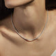 Unflippable Tennis Necklace