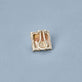 Stone and Strand Vintage Silver Flower Clip On Earrings Rear Image