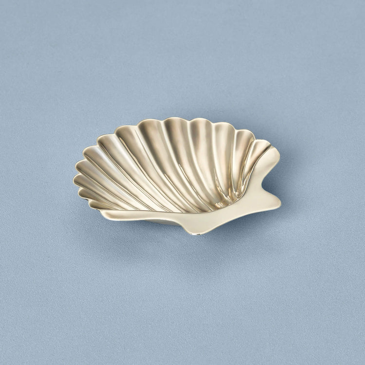 Stone and Strand Vintage Silver Shell Dish Front Image