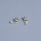 Stone and Strand Sterling Silver Waverly LAB-Created Diamond Drop Earrings Editorial Image