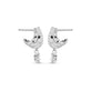 Stone and Strand Sterling Silver Waverly LAB-Created Diamond Drop Earrings Side Image