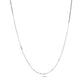Stone and Strand 14K White Gold Cable Chain Front Image