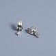 Stone and Strand Sterling Silver Whitney LAB-Created Diamond Drop Earrings Editorial Image