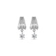 Stone and Strand Sterling Silver Whitney LAB-Created Diamond Drop Earrings Front Image