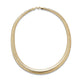 Stone and Strand 10K Yellow Gold Woven In Gold Grand Collar Necklace Front Image