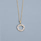 Stone and Strand 10K Yellow Gold XL Diamond Code Necklace Editorial Image