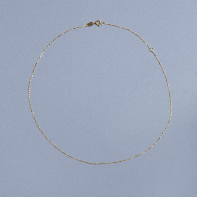 Stone and Strand 14K Yellow Gold Cable Chain Editorial Image