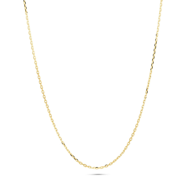 Stone and Strand 14K Yellow Gold Cable Chain Front Image
