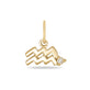 Zodiac Charm with Diamond