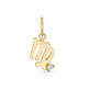 Zodiac Charm with Diamond