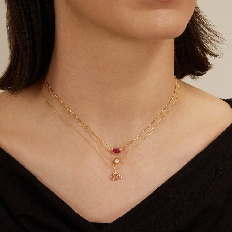 Zodiac Charm with Diamond