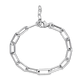 Stone and Strand Sterling Silver Bold Paper Clip Bracelet Front Image