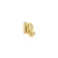 16 Gauge Gold Zodiac Threaded Stud with Titanium Closure
