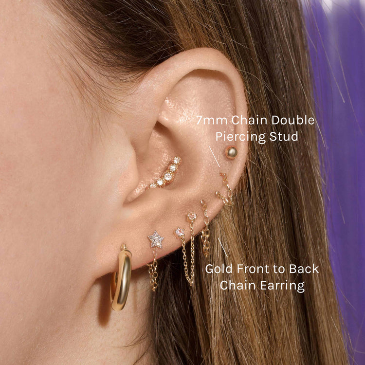 Della Double Sided Diamond Hoop Earrings 1.50 ctw – RW Fine Jewelry