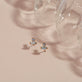 Marquise Aquamarine and Sapphire Studs