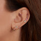 Baby Heart Diamond Studs