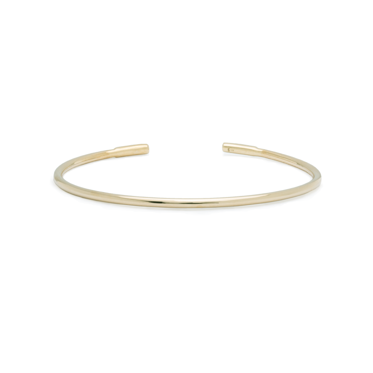 Baguette Diamond Line Cuff